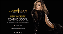 Desktop Screenshot of golddiggersclubs.com